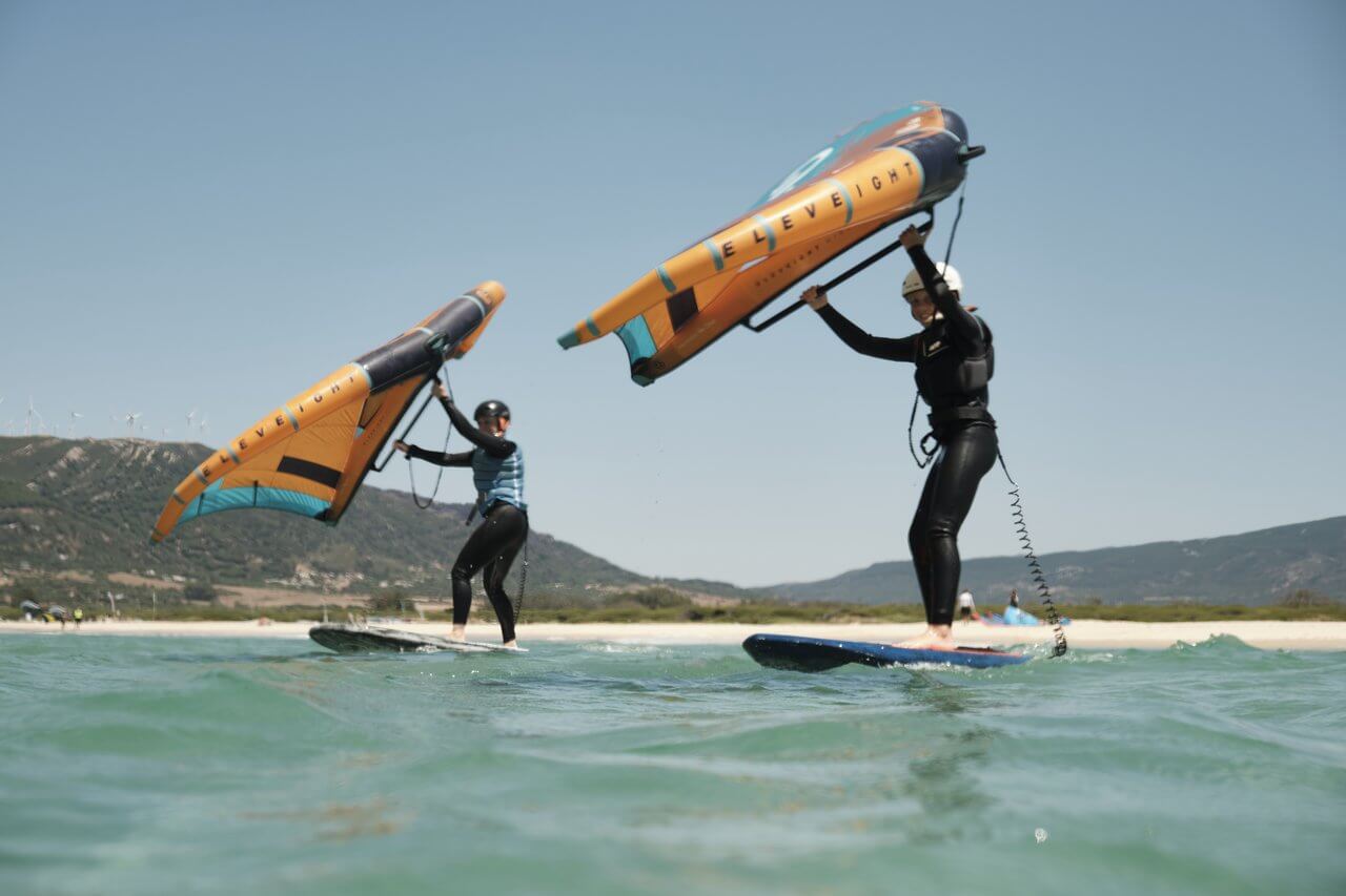 Two students during a semi-private lesson
                                 